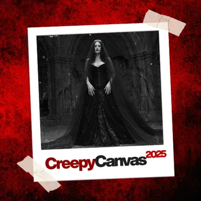 Creepy Canvas 2025 curation cover