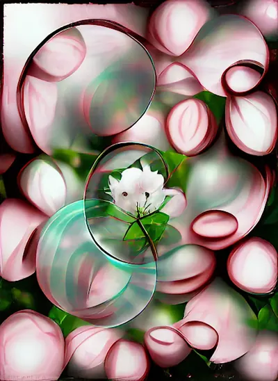 Azalea Bubbles by Johnny MEMonic