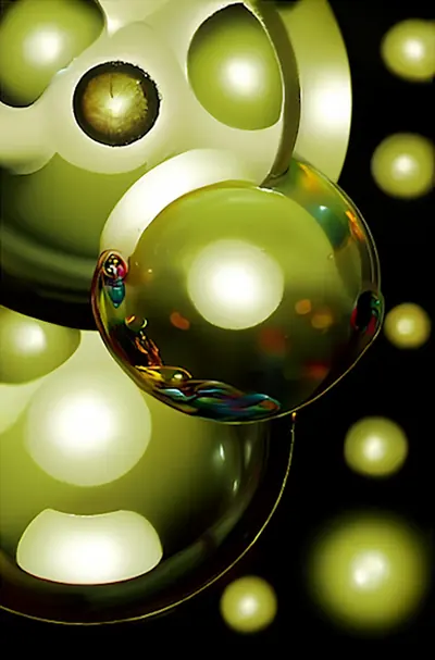 Golden Bubbles